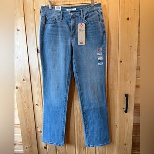 NWT LEVIS WOMENS 505 STRAIGHT JEANS size 10 medium/W 30 L 32